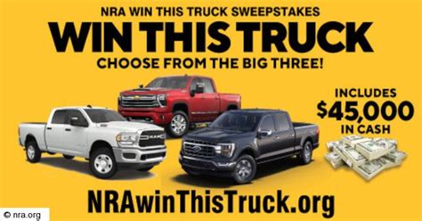 Win This Truck Sweepstakes .